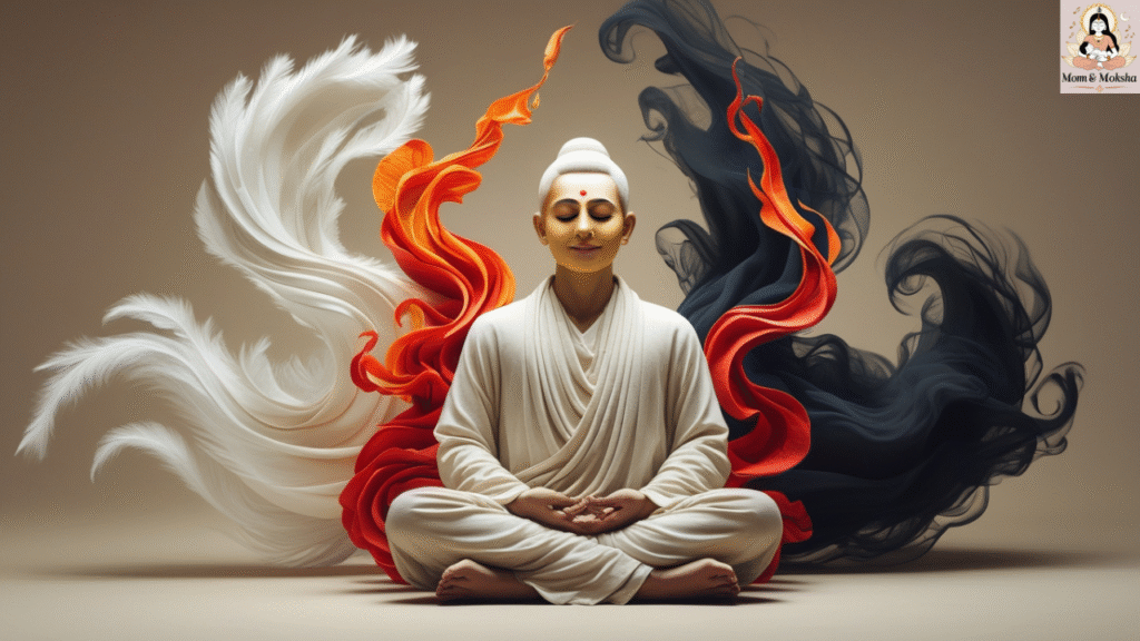 Choosing sattva over rajas or tamas
